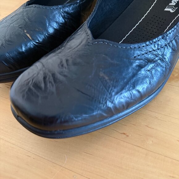 SIZE 10 41 Romika Cassie 50 Womens Black Leather Mary Jane Shoes - Picture 3 of 11